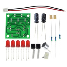 Набор DIY Kit голосового управления светодиодами 3-4.5V Набор DIY Kit голосового управления светодиодами 3-4.5V