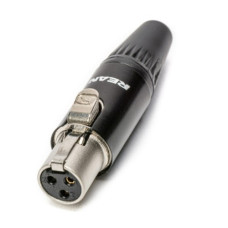 Гнездо мини-XLR 3 контактный (AKG) RT3FC-B Гнездо мини-XLR 3 контактный (AKG) RT3FC-B