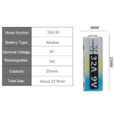 Батарейка 32A  9V alkaline