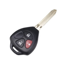 Корпус ключа TOYOTA 3 кнопки ( жало 45mm MLTOYO-15.P6 ) с логотипом