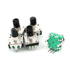Энкодер EC11 5 Pin ( 16мм мет. лыска ) Энкодер EC11 5 Pin ( 16мм мет. лыска )
