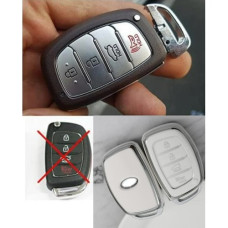 Чехол для Hyundai 4кн Elantra Sonata Tucson из ТПУ белый Чехол для Hyundai 4кн Elantra Sonata Tucson из ТПУ белый