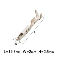 Клемма обжимная гнездо DJ623-E1.5A   ( 929952-1 000979009E )