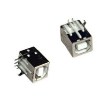 Гнездо USB-B горизонтальное Гнездо USB-B горизонтальное