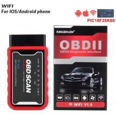 Диагностический инструмент OBD SCAN V1,5 Wi-Fi ( SC03-L06 )  PIC18F25K80