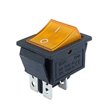 Переключатель 12V 4pin 2положения (с подсветкой) KCD2-201N Переключатель 12V 4pin 2положения (с подсветкой) KCD2-201N