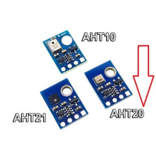 Arduino датчик влажности и температуры AHT20 Arduino датчик влажности и температуры AHT20