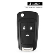 Корпус ключа Chevrolet 3 кнопки ( жало HU100 )