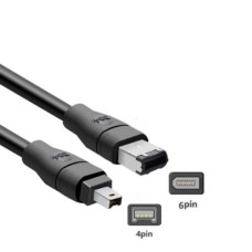 Шнур штекер IEEE1394 4pin - IEEE1394 5pin Шнур штекер IEEE1394 4pin - IEEE1394 5pin