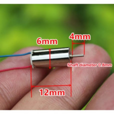 Мотор 612 A Coreless DC 3-3,7V мини 6*12 мм NdFeB Мотор 612 A Coreless DC 3-3,7V мини 6*12 мм NdFeB