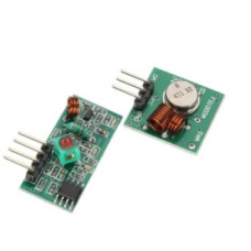 Arduino радиомодуль 433.92 Мгц ( Передатчик + Приемник ) Arduino радиомодуль 433.92 Мгц ( Передатчик + Приемник )