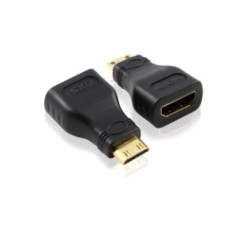Переходник гнездо HDMI - штекер mini HDMI