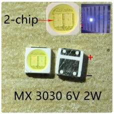 Светодиод LED подсветки TV 6V-6.8V 2W 8000-10000K Светодиод LED подсветки TV 6V-6.8V 2W 8000-10000K