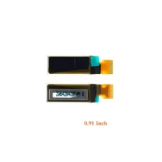 Arduino Oled-дисплей 0,91 " модуль 128X32 шлейф (белый) Arduino Oled-дисплей 0,91 " модуль 128X32 шлейф (белый)