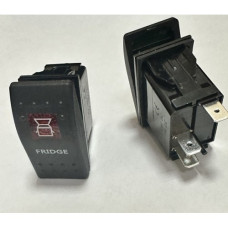 Переключатель 12/24V 5T 4н большой 2 пол. (с подсв.) FRIDGE Переключатель 12/24V 5T 4н большой 2 пол. (с подсв.) FRIDGE