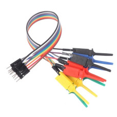 Щуп-зажим щипковый на Dupon 10 pcs Щуп-зажим щипковый на Dupon 10 pcs
