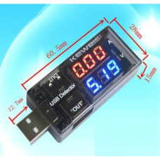 Тестер USB2.0 интеллектуальный цифровой ( KWS-10VA ) Тестер USB2.0 интеллектуальный цифровой ( KWS-10VA )