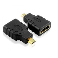Переходник гнездо HDMI - штекер micro HDMI