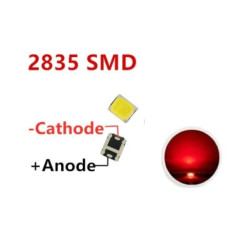 Светодиод красный smd 2-2,2V 620-625nm 900-1000mcd Светодиод красный smd 2-2,2V 620-625nm 900-1000mcd