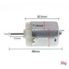 Мотор FC-280PC 12,5мм DC 12V Мотор FC-280PC 12,5мм DC 12V