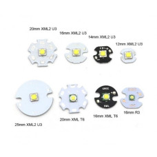 Светодиод 10W белый холодный Cree XML2 U2 (2,9-4VDC) 20мм Светодиод 10W белый холодный Cree XML2 U2 (2,9-4VDC) 20мм