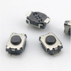 Кнопка тактовая h=2,0мм smd 3x4x2,0мм черепаха 2pin ( TS-1286-2 ) Кнопка тактовая h=2,0мм smd 3x4x2,0мм черепаха 2pin ( TS-1286-2 )