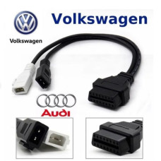 Переходник OBD2 VAG ( 2x2 pin ) кабель Audi Skoda Volkswagen Переходник OBD2 VAG ( 2x2 pin ) кабель Audi Skoda Volkswagen