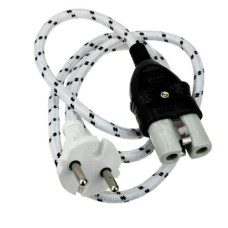 Шнур сетевой 220V 1,5м ( для утюга, чайника, самовара ) Шнур сетевой 220V 1,5м ( для утюга, чайника, самовара )