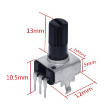 Резистор переменный RV09 1 kOm (B102)  13mm