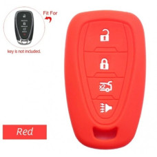 Чехол для Chevrolet 4кн Traverse Equinox Blazer (силиконовый) Red Чехол для Chevrolet 4кн Traverse Equinox Blazer (силиконовый) Red