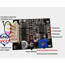 Плата управления бесщеточным двигателем BLDC без холла ZS-X10 V3.0