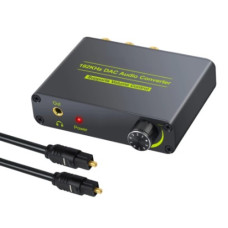 Оптический аудио декодер звука S/PDIF - RCA 192KHZ Оптический аудио декодер звука S/PDIF - RCA 192KHZ