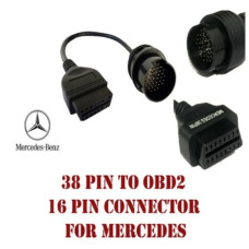 Переходник OBD2 Mercedes-Benz ( 38 pin ) кабель E-Class 1994-2002 г Переходник OBD2 Mercedes-Benz ( 38 pin ) кабель E-Class 1994-2002 г