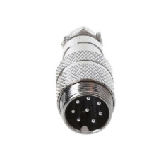 Штекер GX16-8 pin металл на кабель Штекер GX16-8 pin металл на кабель