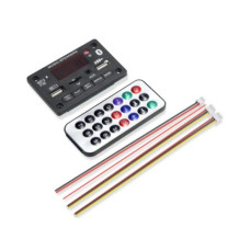 Встраиваемый MP3 плеер 12V ( JX-810BT ) черный Встраиваемый MP3 плеер 12V ( JX-810BT ) черный